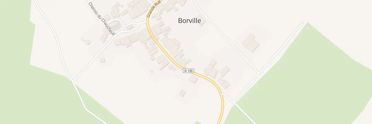 Plan du 7 Rue de Loromontzey à Borville