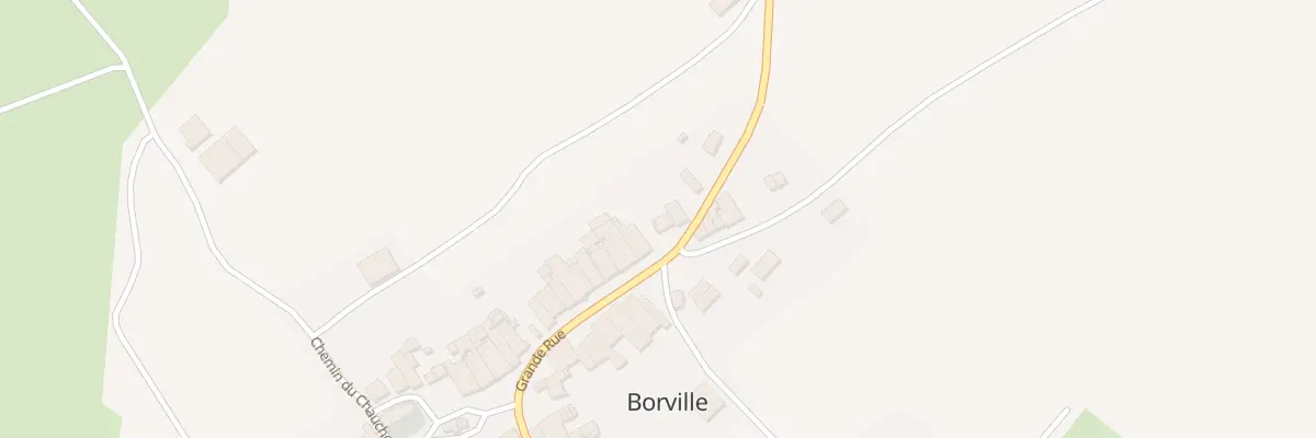 Plan du 4 Grande Rue à Borville