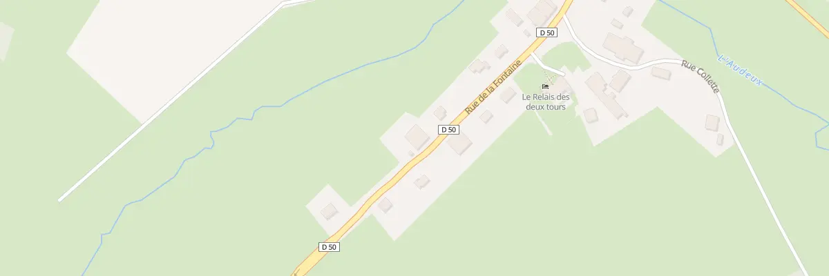 Plan du 20 Rue de la Fontaine à Bremondans