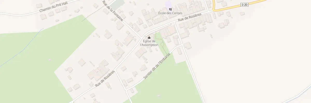 Plan du 31 Rue de Rosières à Hudiviller