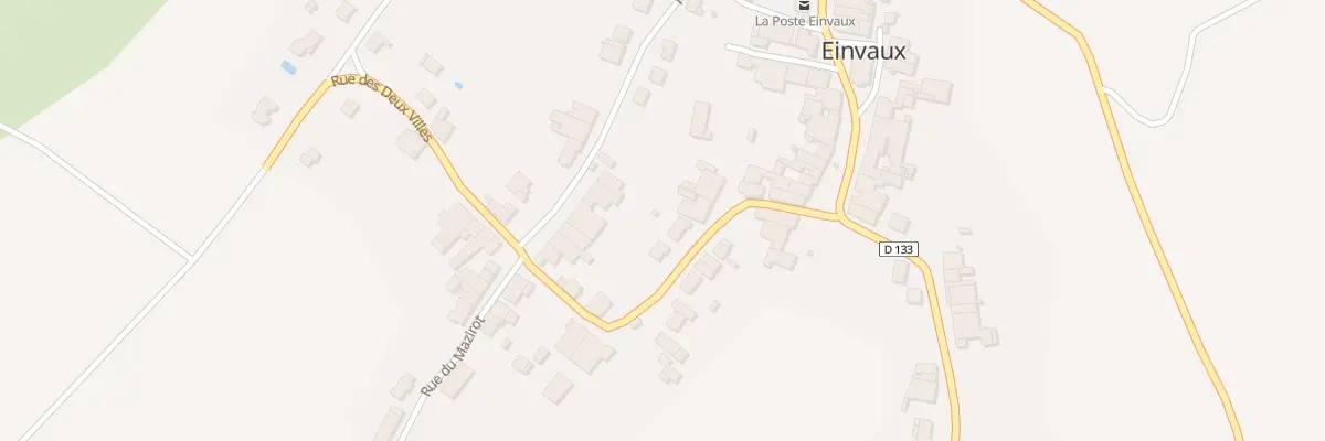 Plan du 8 Rue des Deux Villes à Einvaux