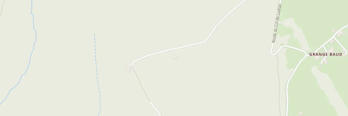 Plan du 587 Rte du Col de Ludran à Viuz-en-Sallaz