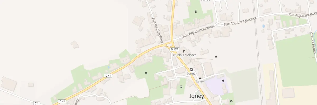 Plan du 1 Rue Soeur Marie Jules à Igney