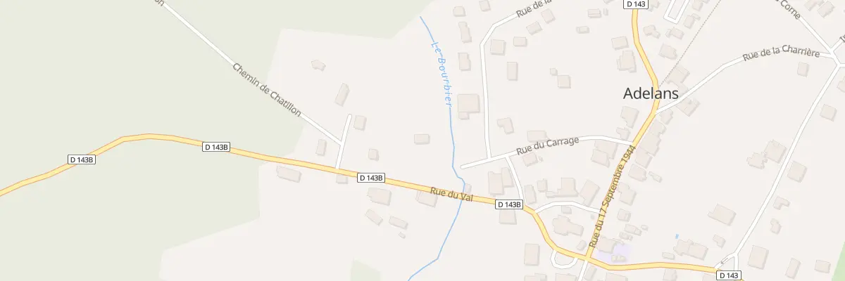 Plan du 4 Rue du Val à Adelans-et-le-Val-de-Bithaine