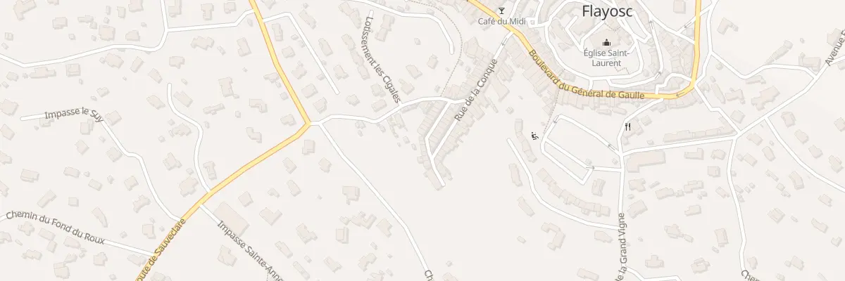 Plan du 33B Rue de la Conque à Flayosc