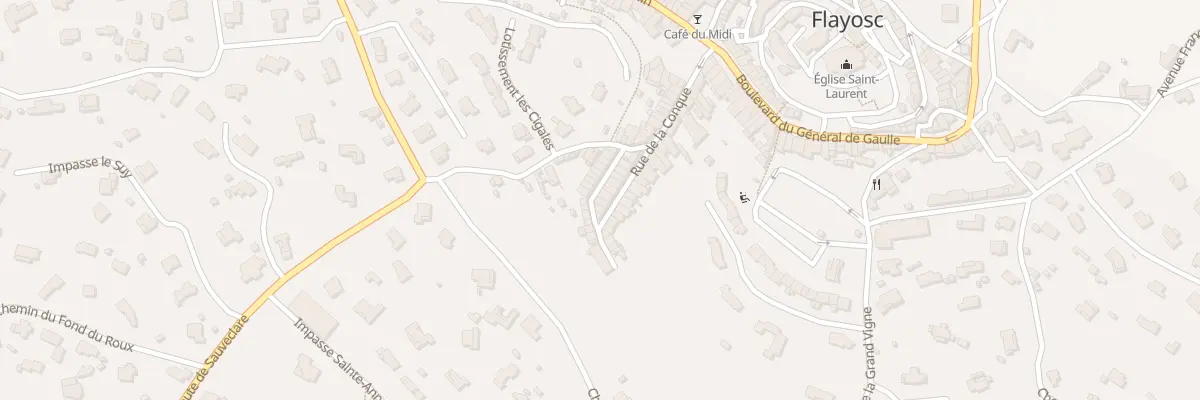 Plan du 32 Rue de la Conque à Flayosc