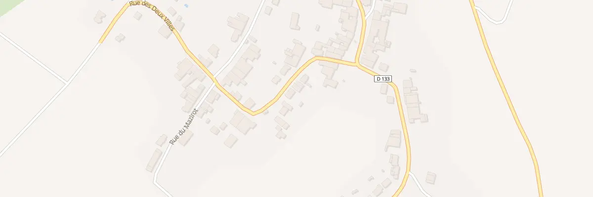 Plan du 5 Rue des Deux Villes à Einvaux