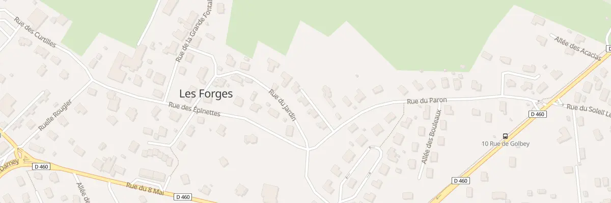 Plan du 1C Rue du Paron aux Forges