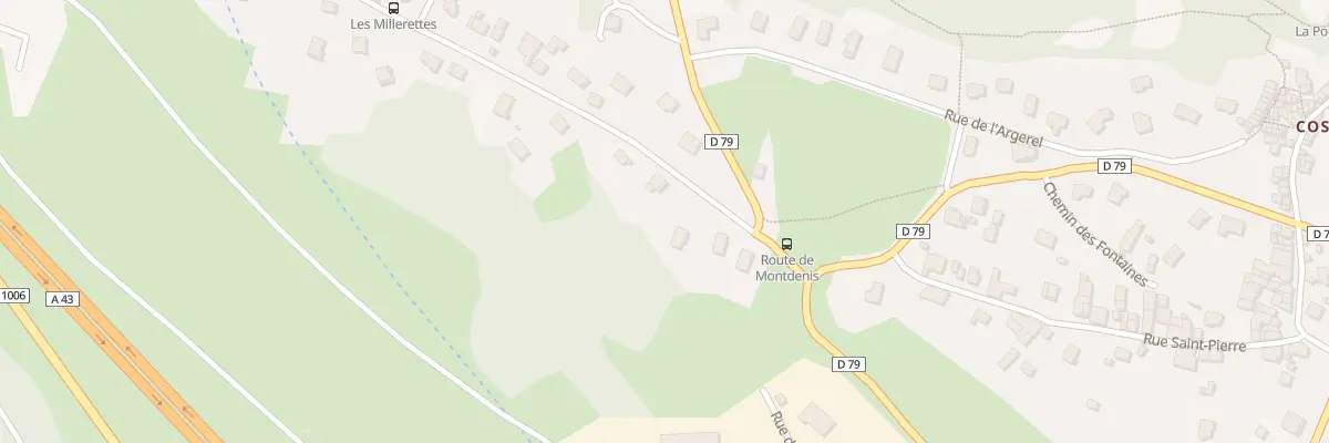 Plan du 173 Derriere La Grange à Saint-Julien-Mont-Denis
