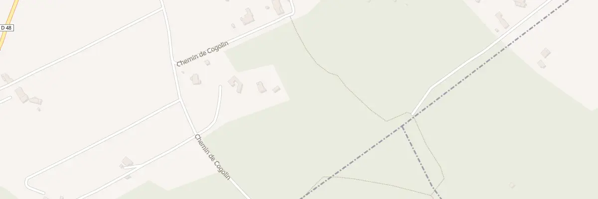 Plan du 311 Che de Cogolin à Lorgues