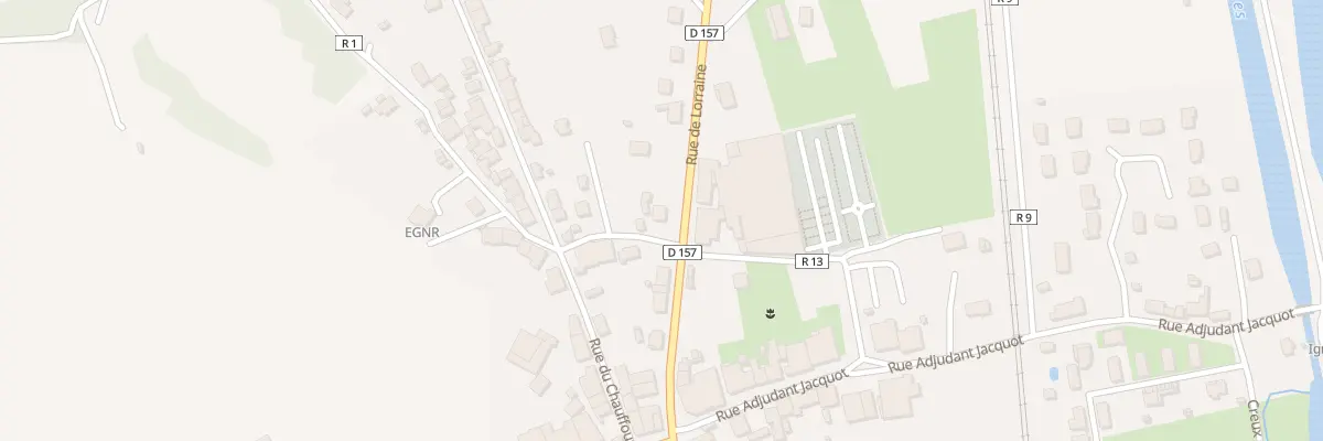 Plan du 9 Rue de Lorraine à Igney