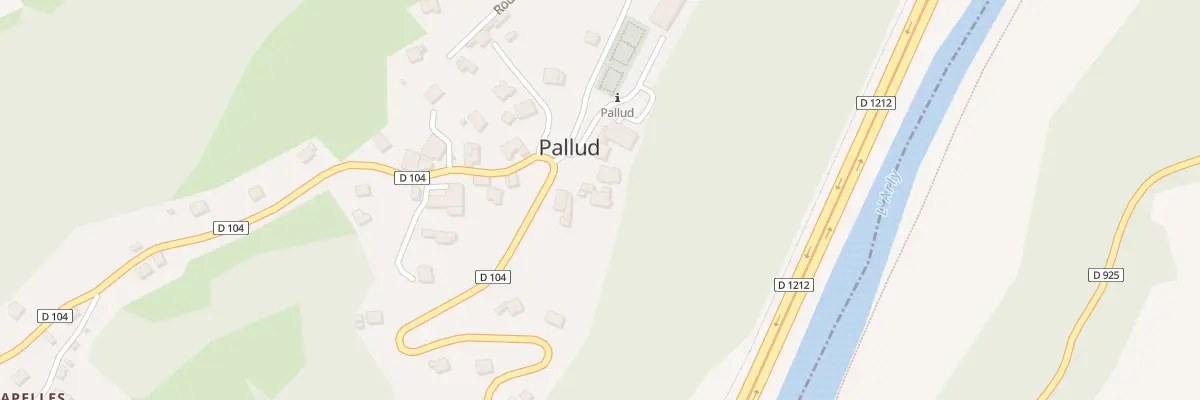 Plan du 1 Rte d’Albertville à Pallud