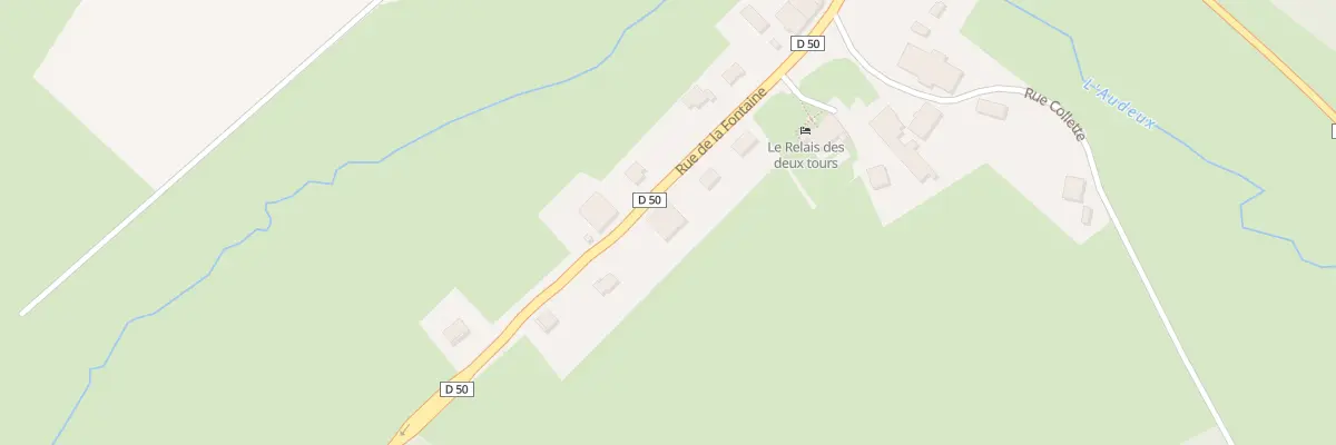 Plan du 17 Rue de la Fontaine à Bremondans
