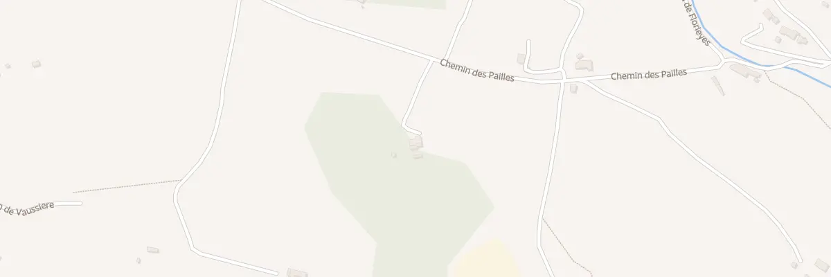 Plan du 1642 Che des Pailles à Lorgues