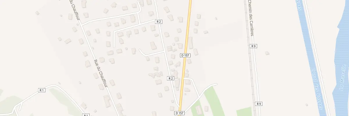 Plan du 25 Rue de Lorraine à Igney