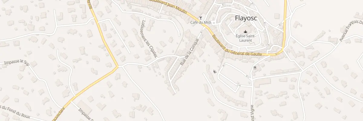 Plan du 20 Rue de la Conque à Flayosc