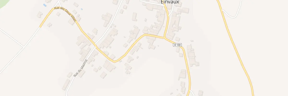 Plan du 3 Rue des Deux Villes à Einvaux