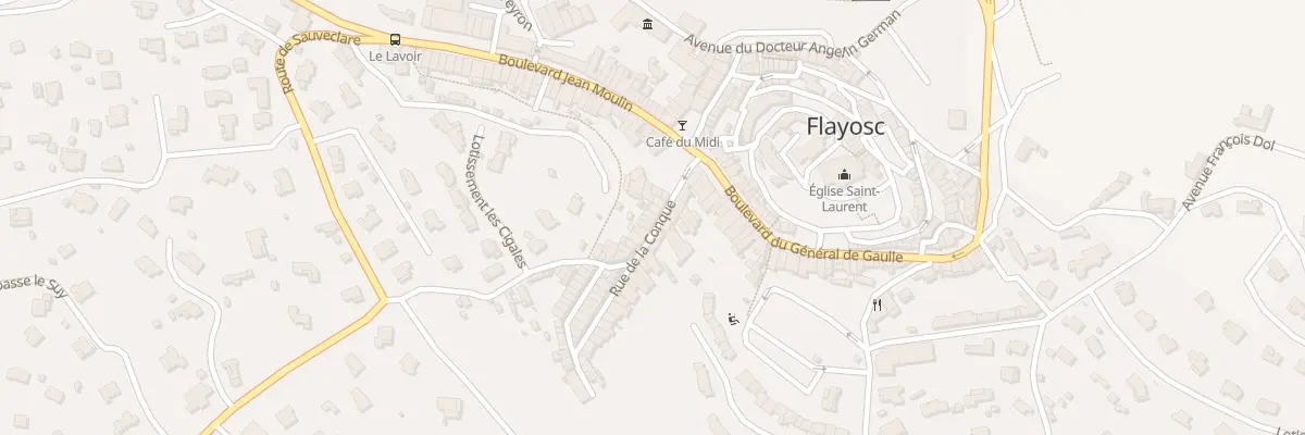 Plan du 6 Rue de la Conque à Flayosc