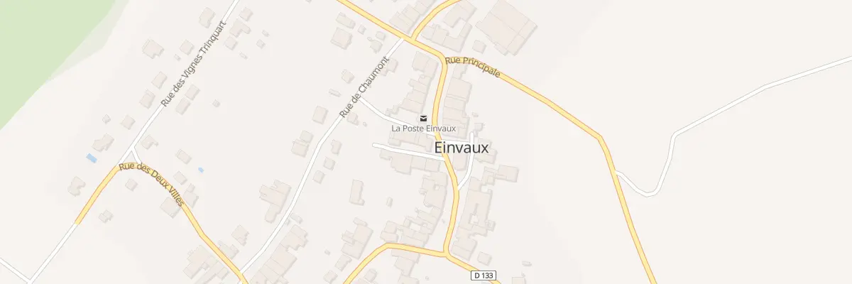Plan du 20 Rue Principale à Einvaux