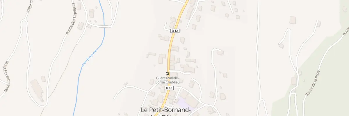 Plan du 371 Rue guillaume fichet à Glières-Val-de-Borne