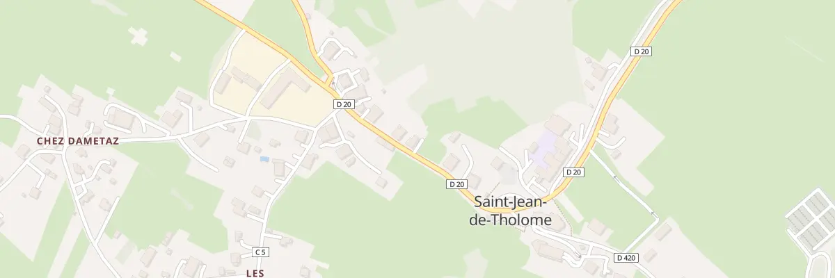 Plan du 5179 Chez Bardollet à Saint-Jean-de-Tholome