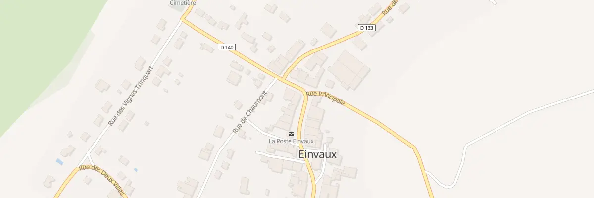 Plan du 6 Rue Principale à Einvaux