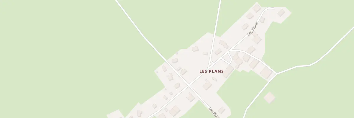 Plan du 18 Hameau Les Plans à La Chaux