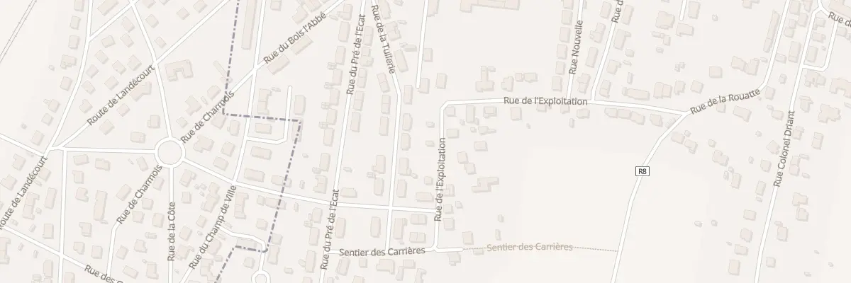 Plan du 21 Rue de la Tuilerie à Blainville-sur-l’Eau