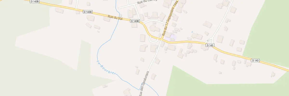 Plan du 3 Pl du Souvenir Francais à Adelans-et-le-Val-de-Bithaine