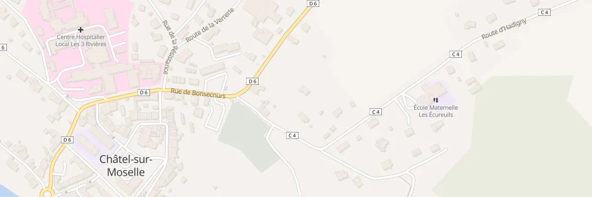 Plan du 3 Rte d’Hadigny à Châtel-sur-Moselle