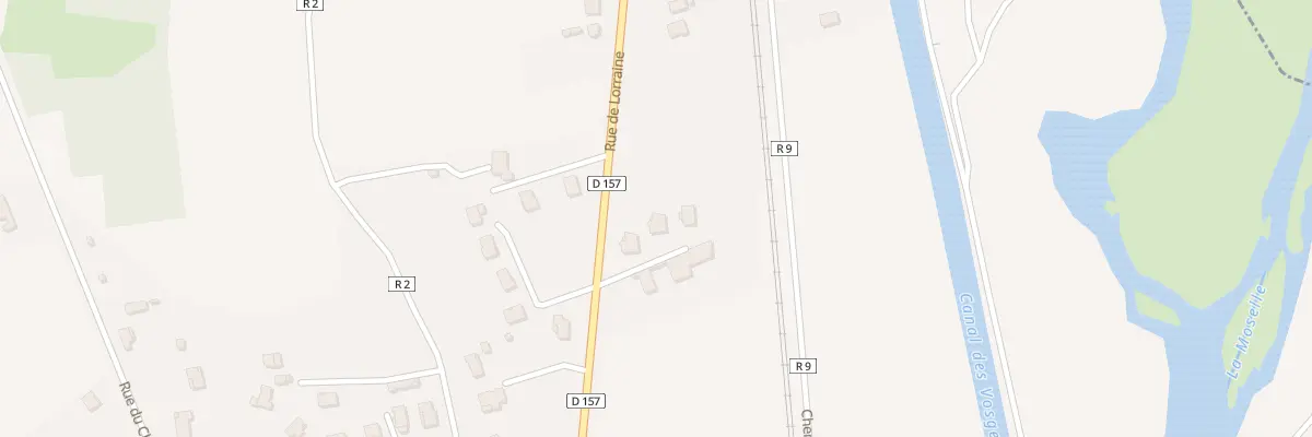 Plan du 700 Rue de Lorraine à Igney