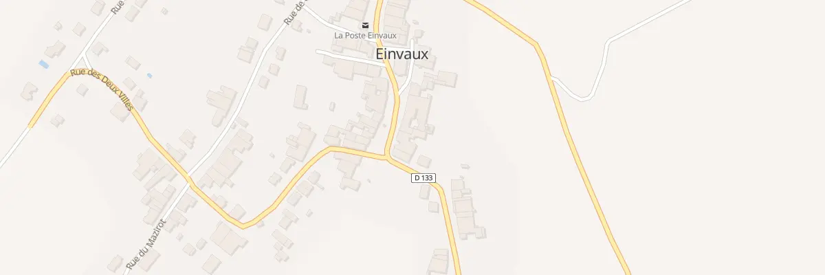 Plan du 33 Rue Principale à Einvaux