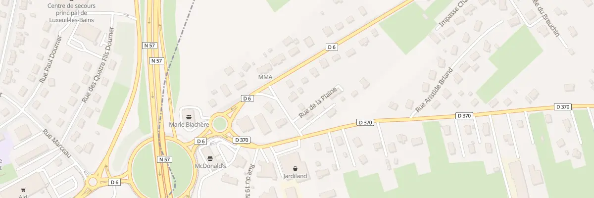 Plan du 3 Rue de la Plaine à Froideconche