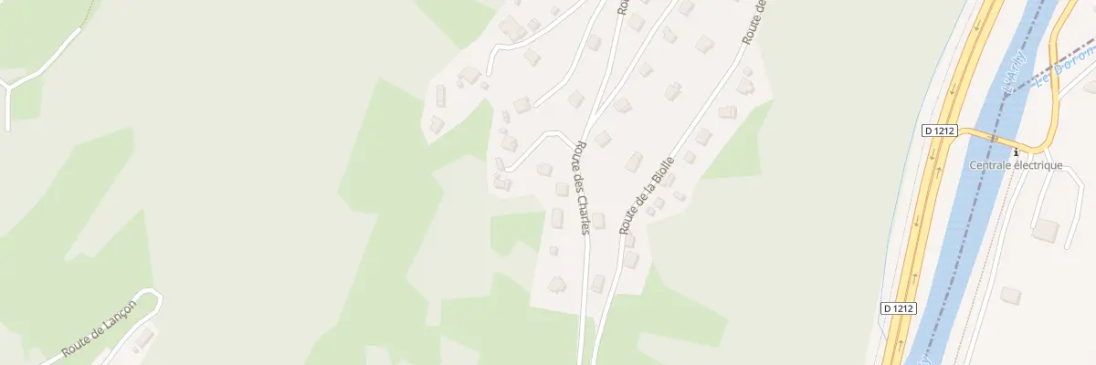 Plan du 237 Rte des Charles à Pallud