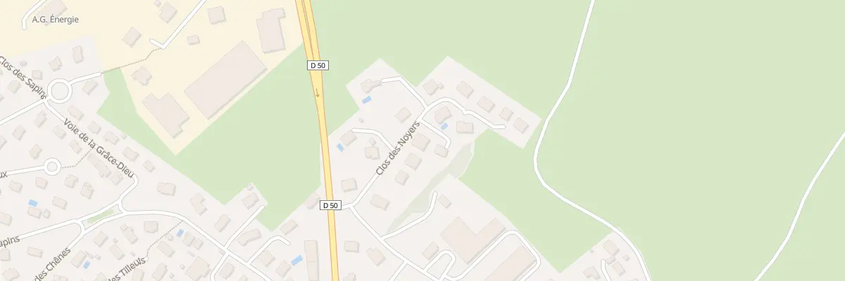 Plan du 8 Rue des Noyers à Vercel-Villedieu-le-Camp