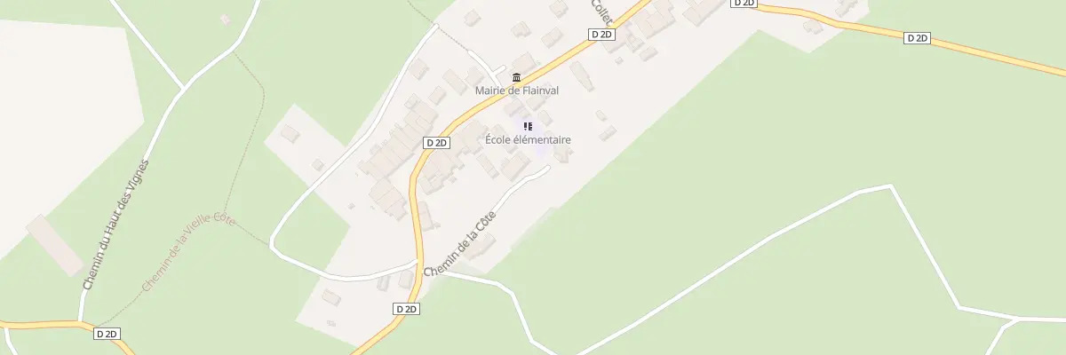 Plan du 4 Che de la Côte à Flainval