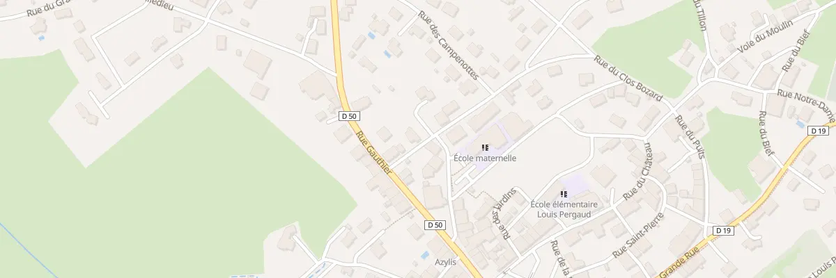 Plan du 5 Rue des Marais à Vercel-Villedieu-le-Camp
