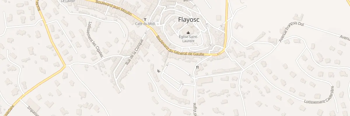 Plan du 26 Bd Gen de Gaulle à Flayosc
