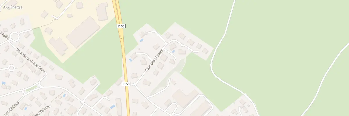 Plan du 10 Rue des Noyers à Vercel-Villedieu-le-Camp