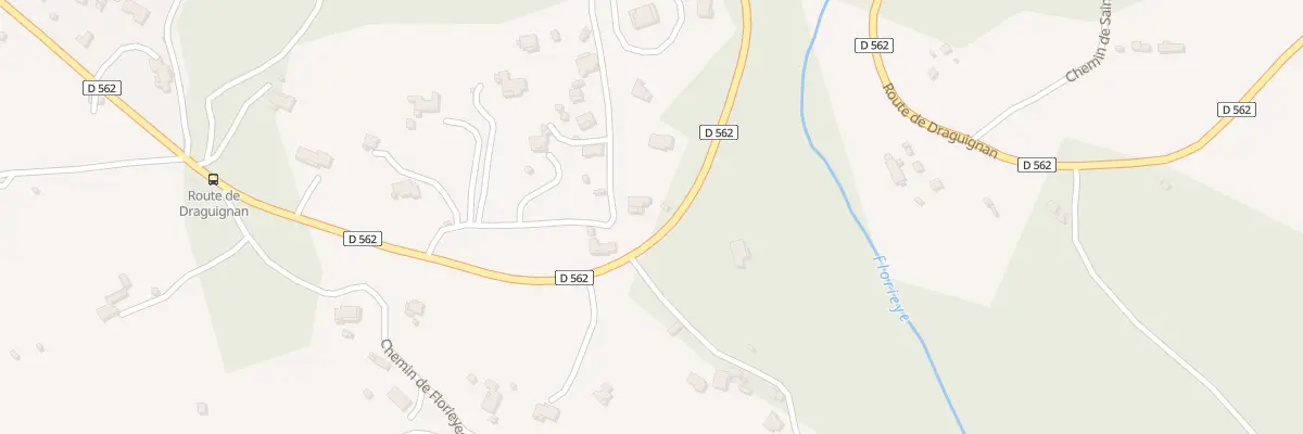 Plan du 160 Che du Petit Barthélémy à Lorgues