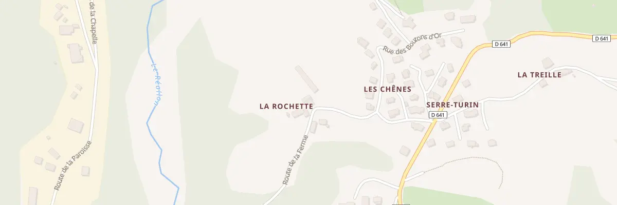 Plan du 5000 Rte de la Ferme à Savines-le-Lac