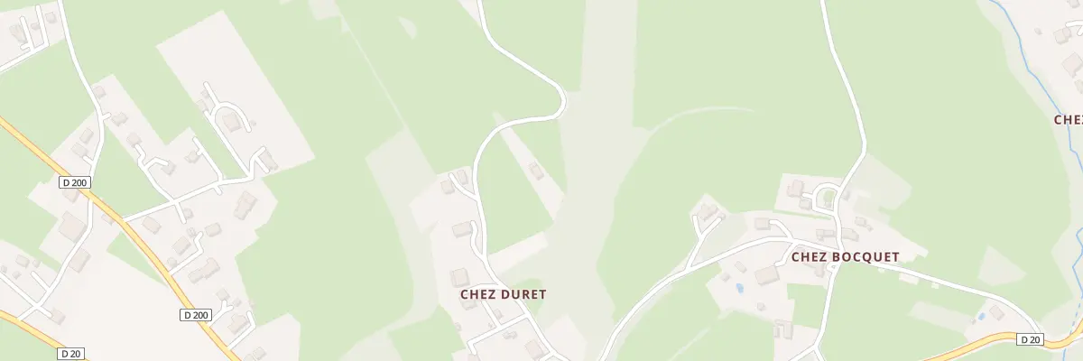 Plan du 5231 Chez Duret à Saint-Jean-de-Tholome