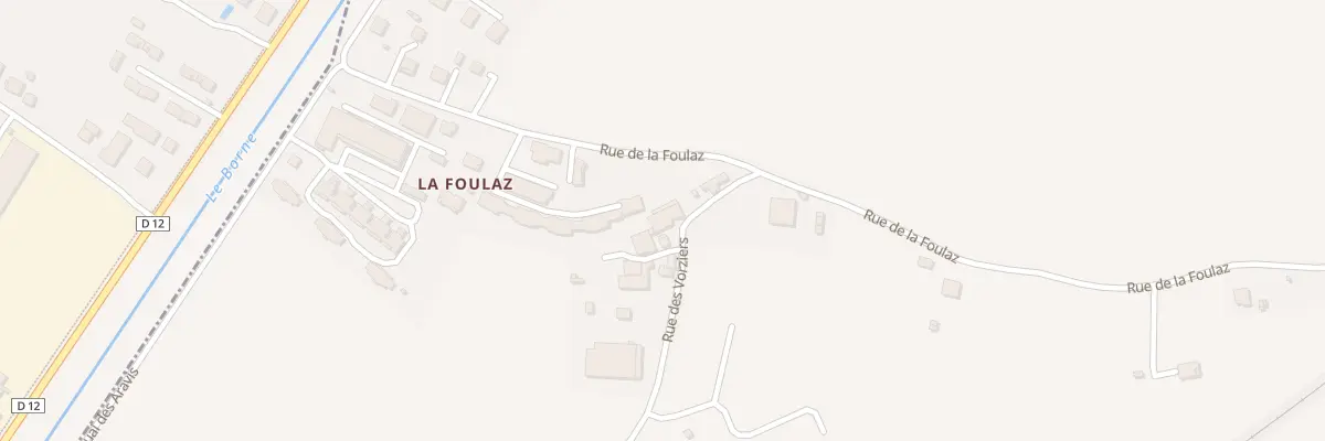 Plan du 64 Rue des vorziers à Bonneville