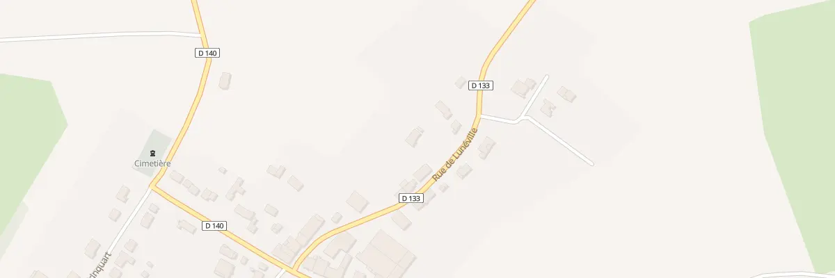 Plan du 21 Rue de Lunéville à Einvaux