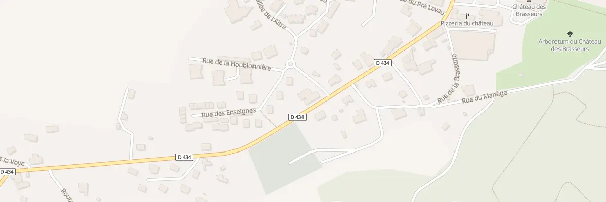 Plan du 3 Rue des Enseignes à Xertigny