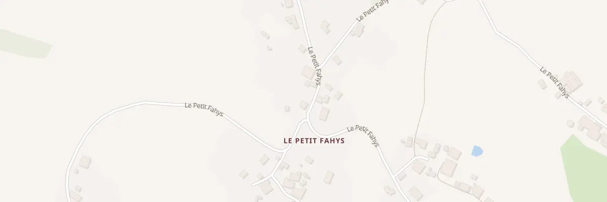 Plan du 41 Le Petit Fahys à Fougerolles-Saint-Valbert