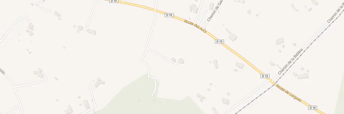Plan du 4048A Rte des Arcs à Lorgues
