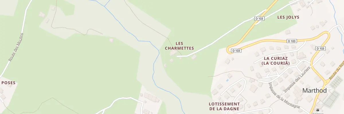 Plan du 5117B Les Charmettes à Marthod