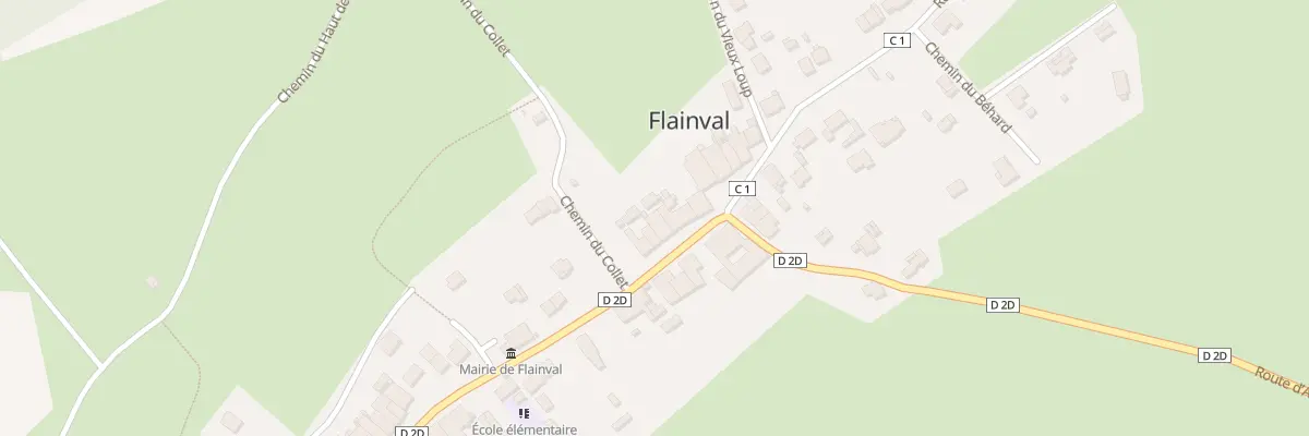 Plan du 27 Rue Ernest Bichat à Flainval
