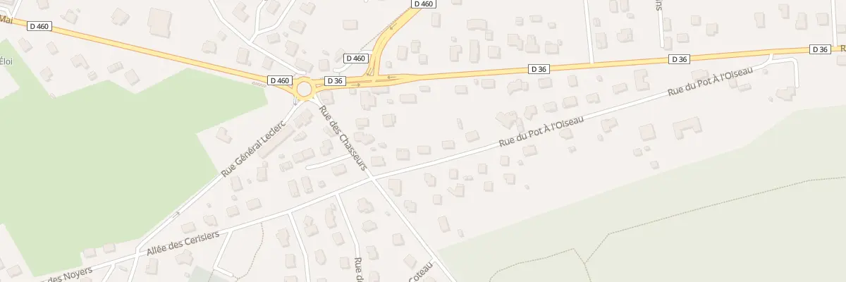 Plan du 5 Rue du Pot à l’Oiseau aux Forges